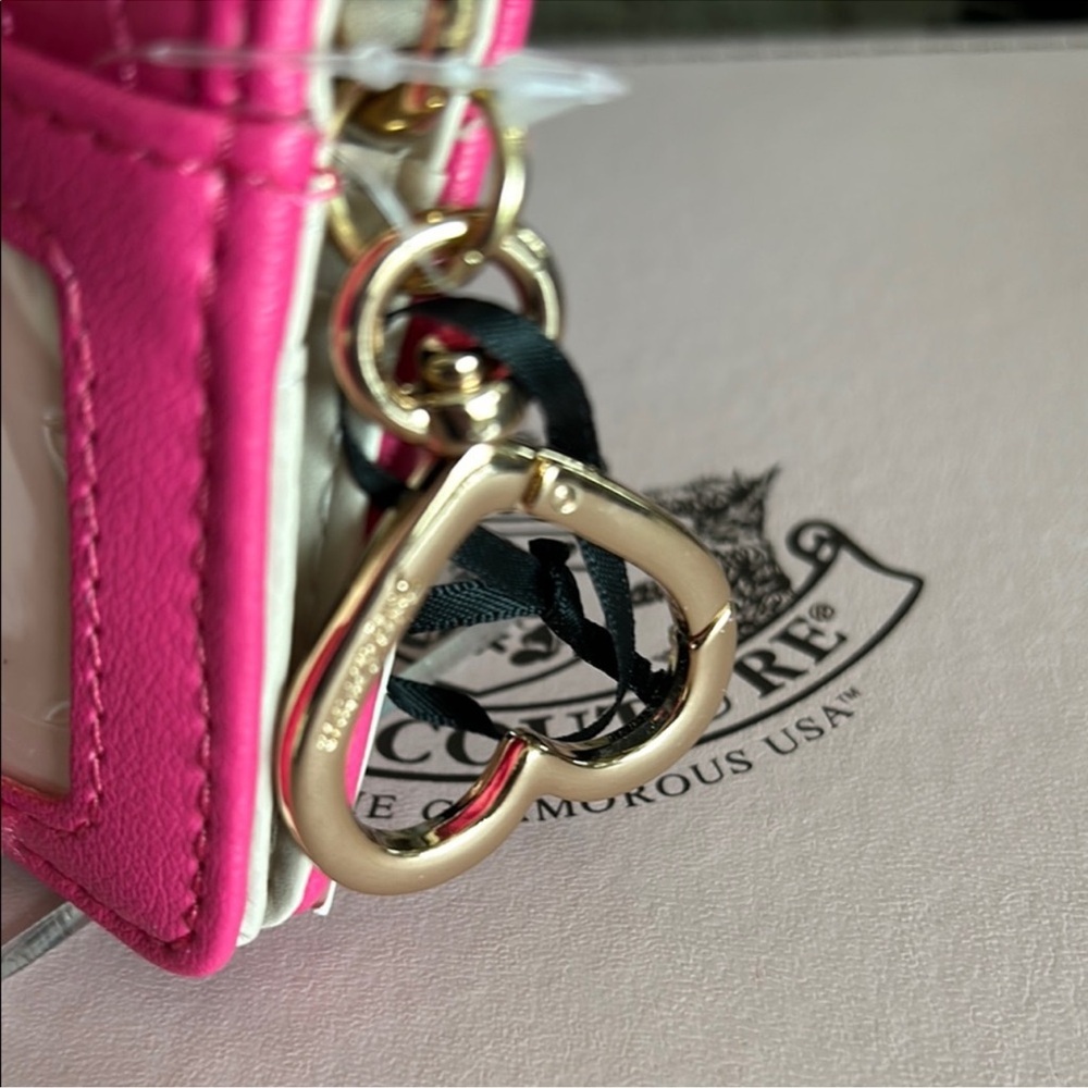 Juicy Couture Hot Pink Card Holder wallet - Picture 7 of 12